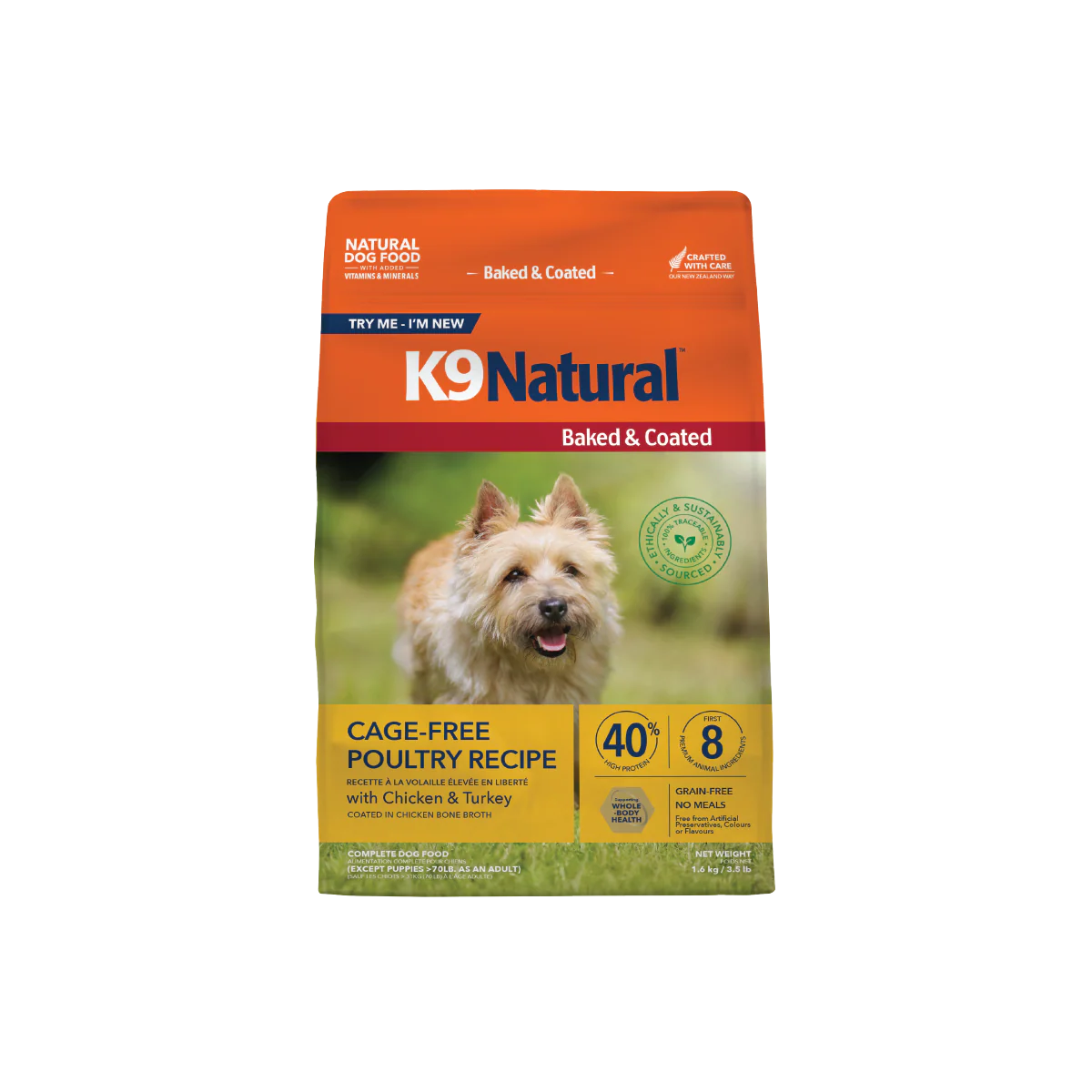 Baked & Coated Dog Food